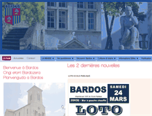Tablet Screenshot of bardos.fr